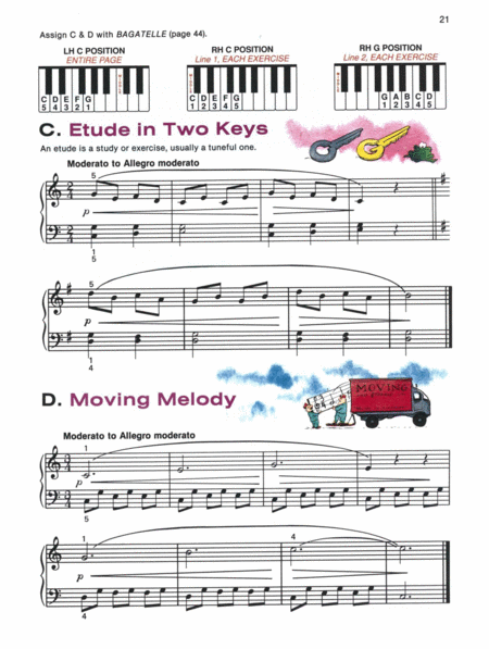 Alfred's Basic Piano Course Technic, Level 1B
