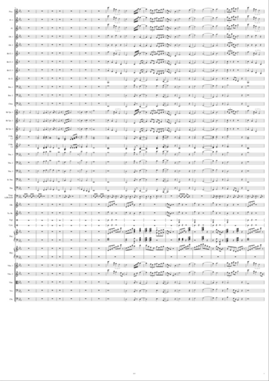 Fantastic Planet Full Orchestra scores gallery preview page 5