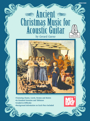 Book cover for Ancient Christmas Music for Acoustic Guitar