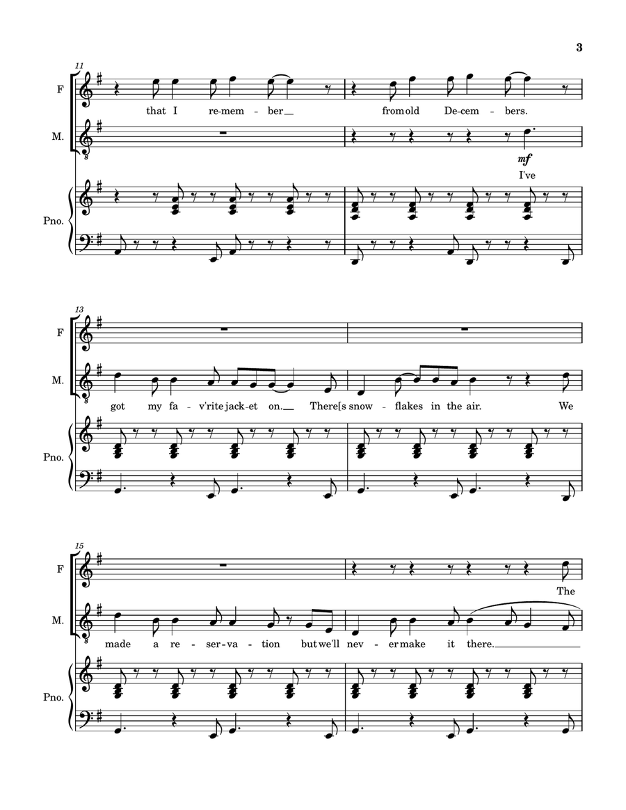 Christmas Valentine 2-Part scores gallery preview page 4