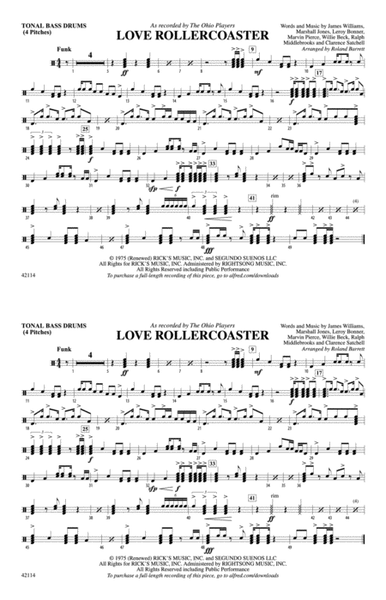 Love Rollercoaster: Tonal Bass Drum