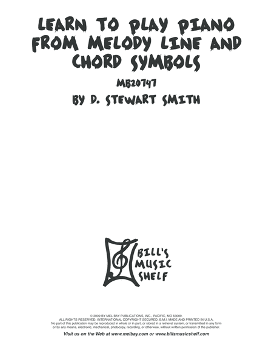 Learn to Play Piano from Melody Line and Chord Symbols Piano Method scores gallery preview page 2