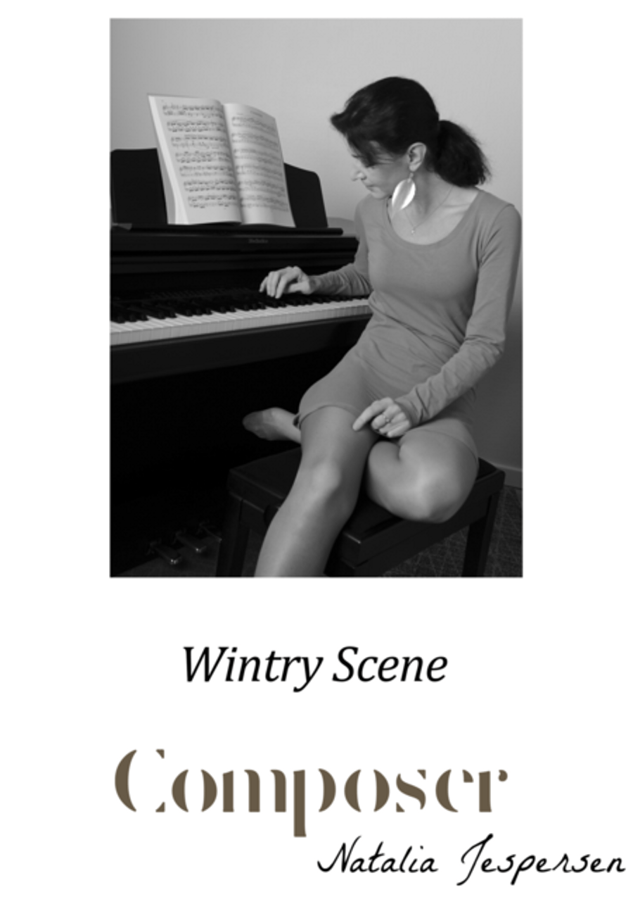 Wintry Scene Piano Solo scores gallery preview page 1