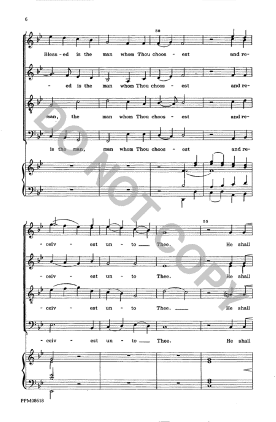 Thou O God Art Praised in Sion Divisi scores gallery preview page 7