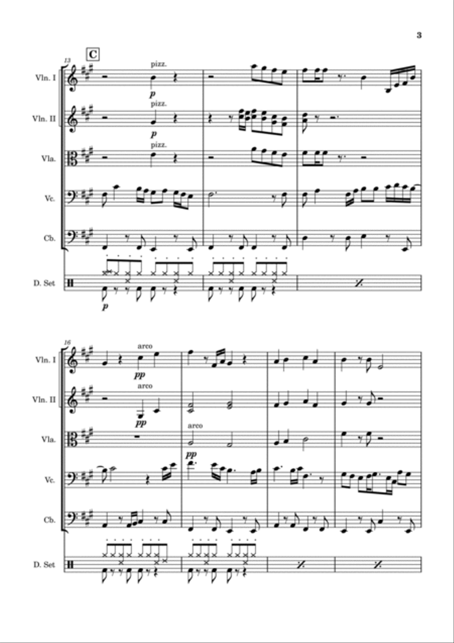 Yi Jian Mei String Orchestra scores gallery preview page 3