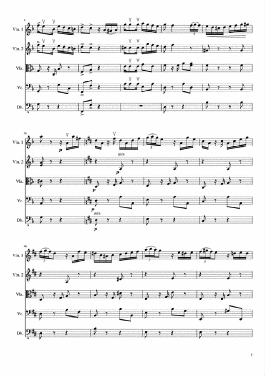 El Choclo String Orchestra scores gallery preview page 4
