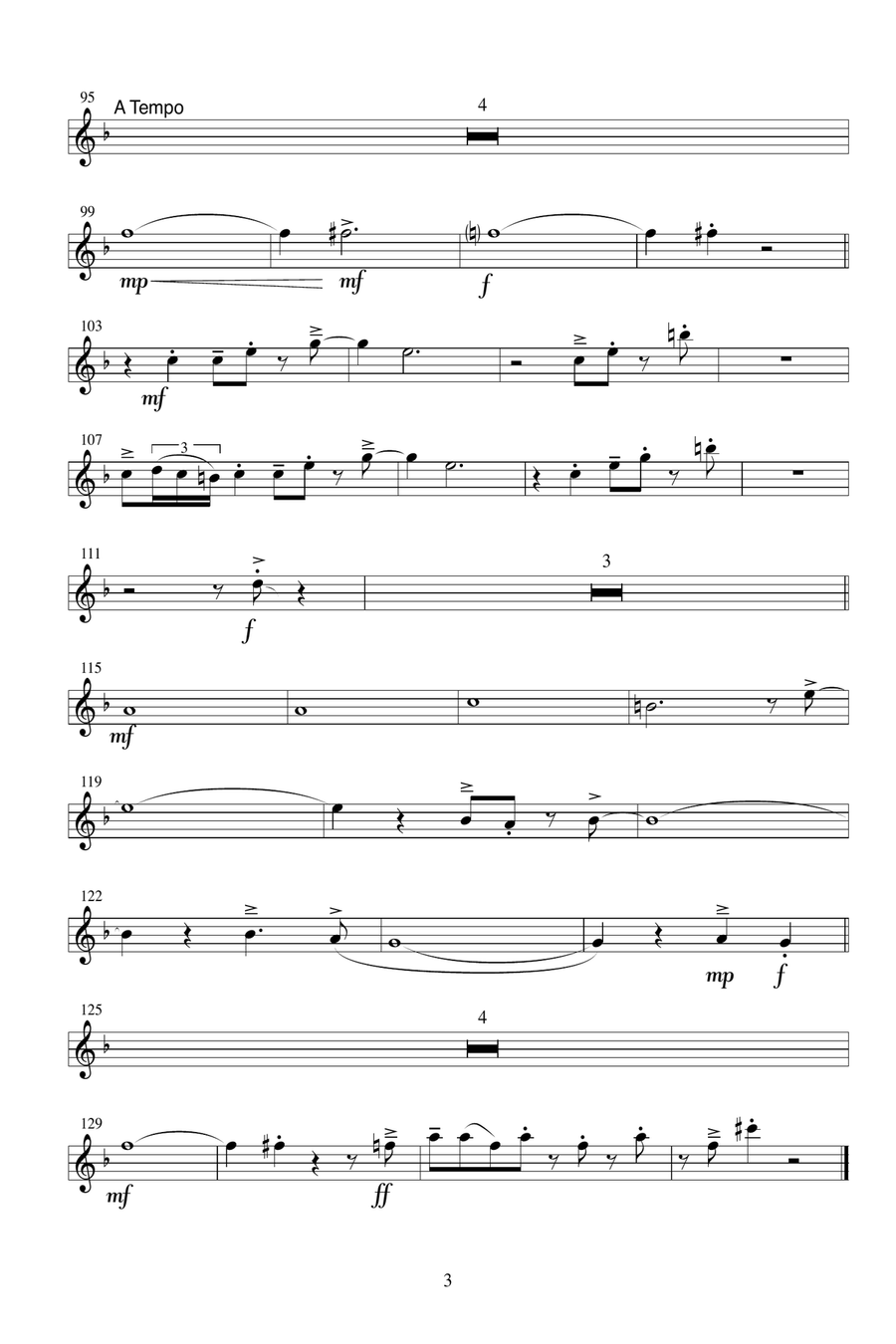 Butterfly Instrumental Jazz Ensemble scores gallery preview page 6