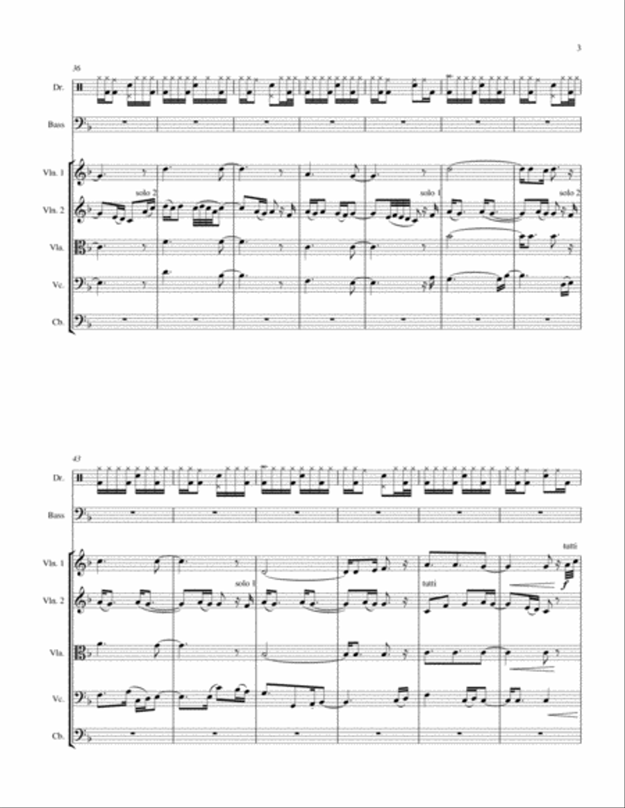 Paradise String Orchestra scores gallery preview page 3