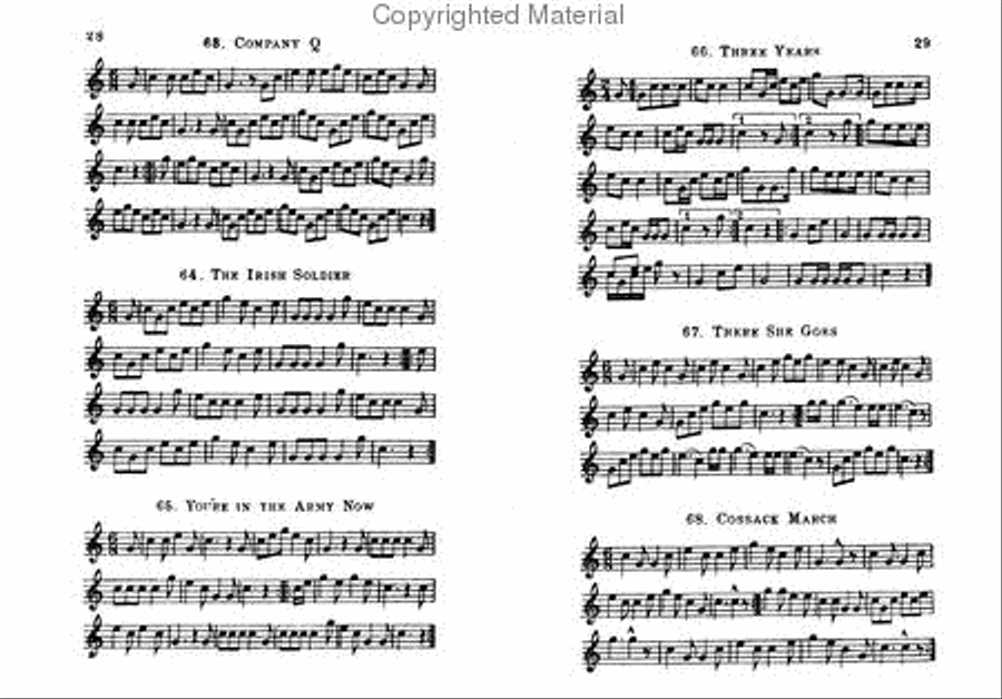 Bugle: Signals, Calls & Marches Chamber Music scores gallery preview page 4