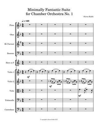 Minimally Fantastic Suite for Chamber Orchestra No. 1