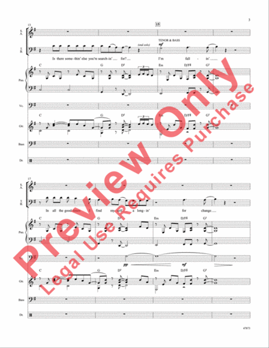 Shallow Choir scores gallery preview page 4