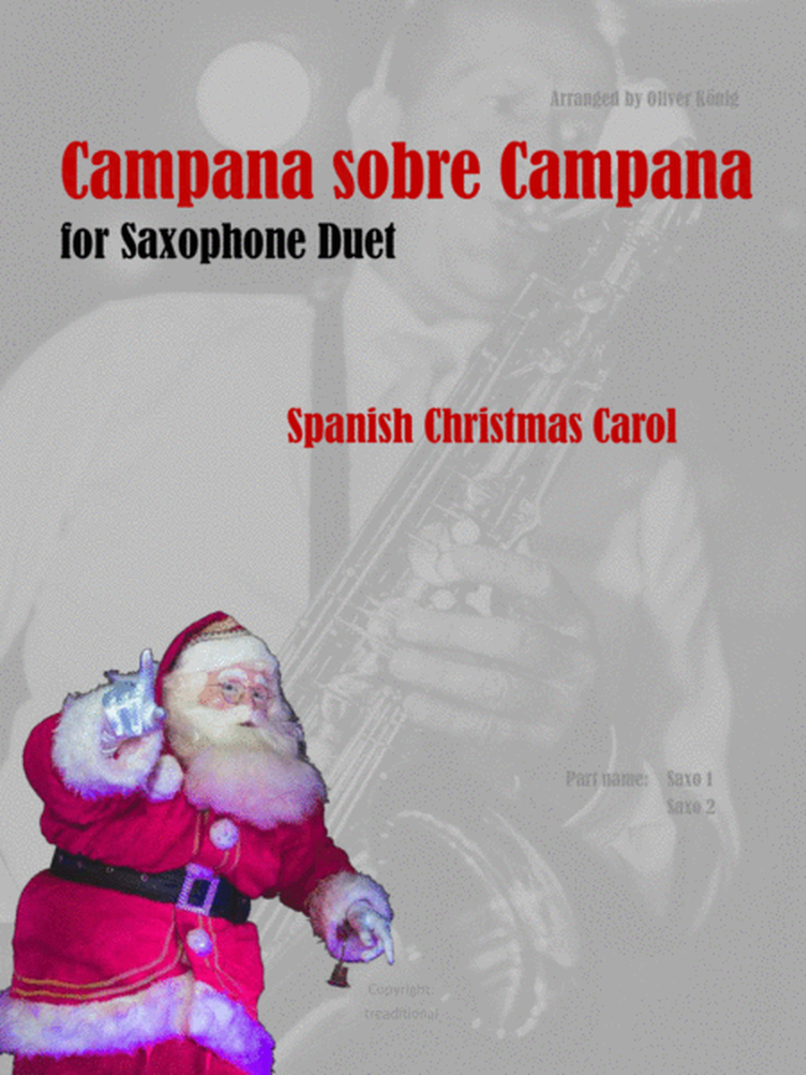 Campana sobre Campana for 2 Saxophones image number null