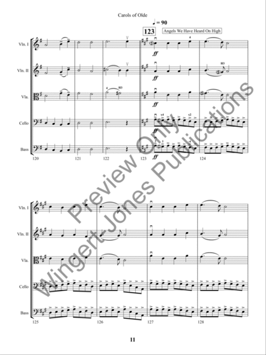 It's Me, It's Me (Score) String Orchestra scores gallery preview page 14