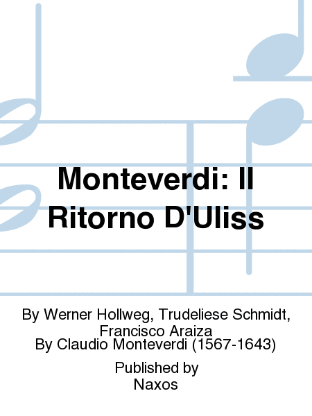 Monteverdi: Il Ritorno D'Uliss