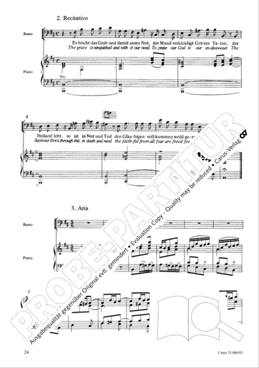 Be joyful, you Christians (Erfreut euch, ihr Herzen) ATB scores gallery preview page 25