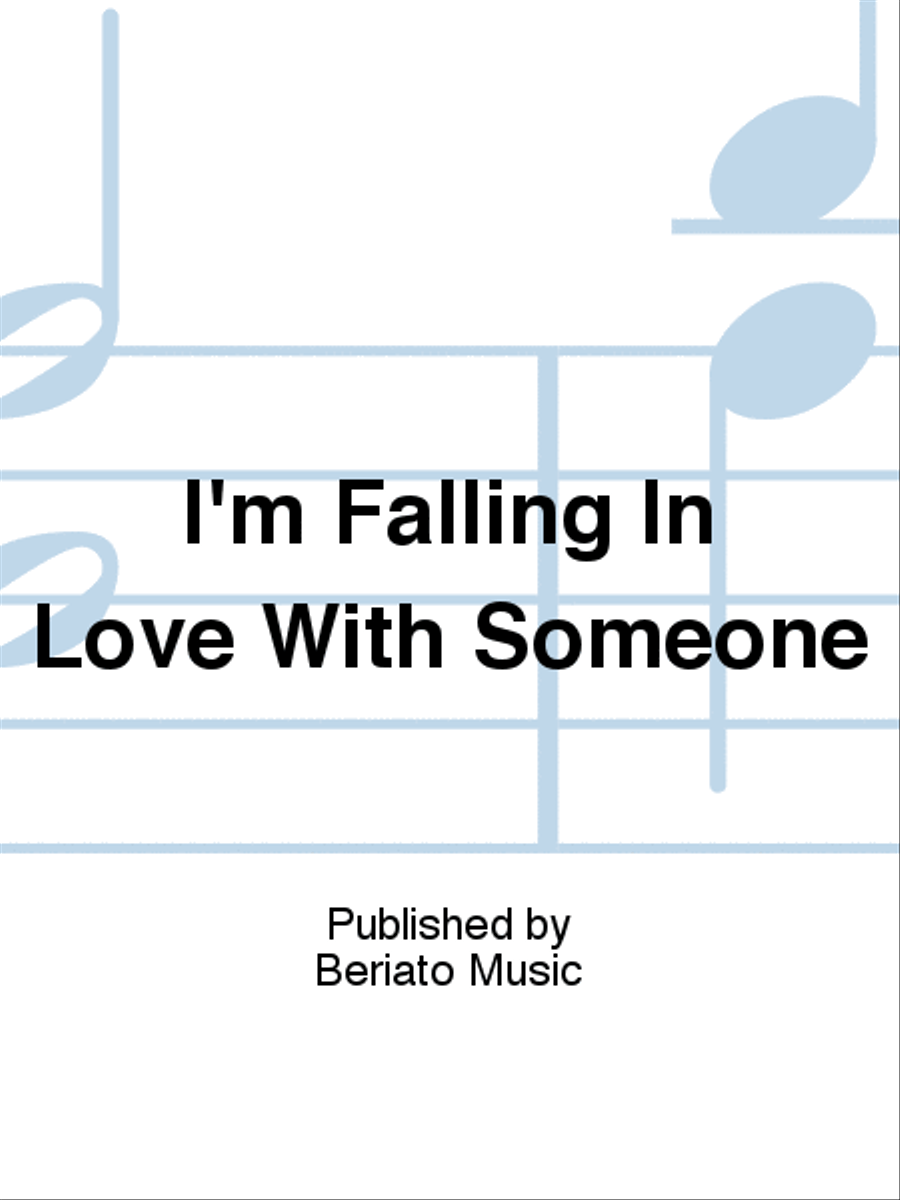 I'm Falling In Love With Someone Piano, Vocal, Guitar scores gallery preview page 1