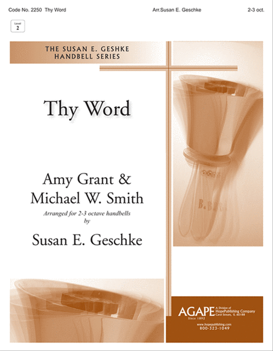 Thy Word 3-Octaves scores gallery preview page 1