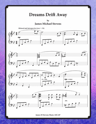 Book cover for Dreams Drift Away