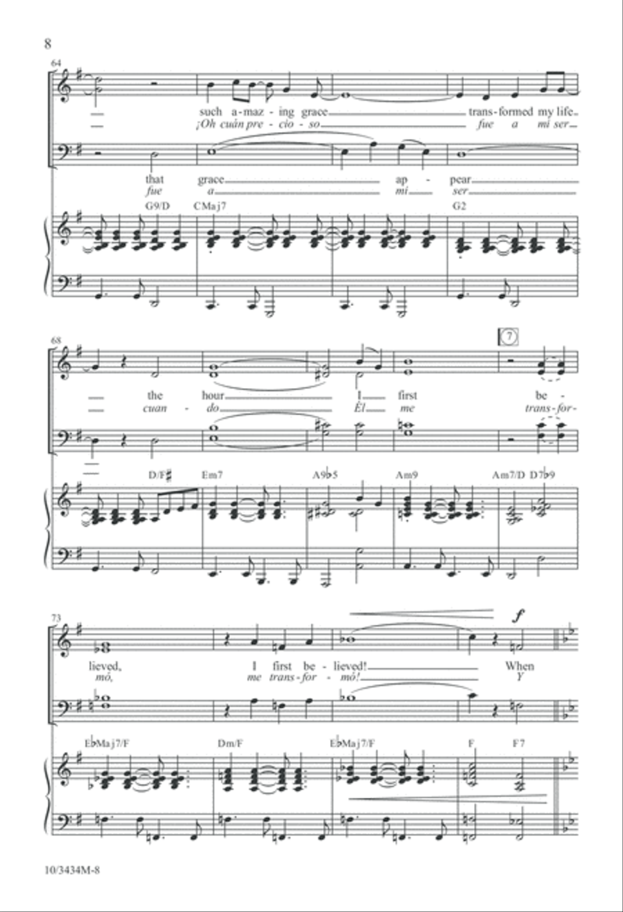 How Sweet the Sound How Sweet the Sound 4-Part scores gallery preview page 9