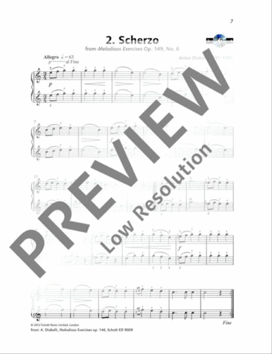 The Classical Piano Method Piano Method scores gallery preview page 8
