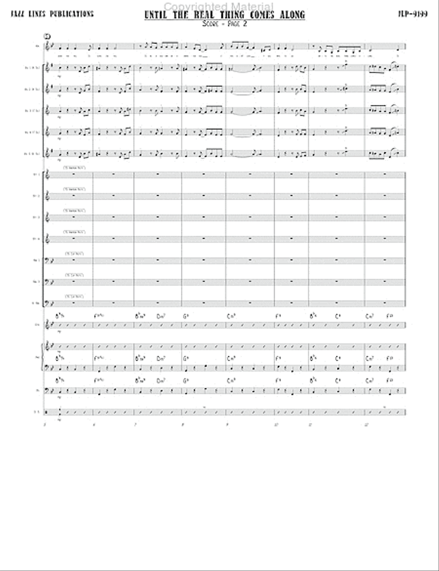 Until The Real Thing Comes Along Orchestra scores gallery preview page 5