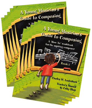 Book cover for A Young Musician's Guide to Composing: Wkbk Pkg (10 books)