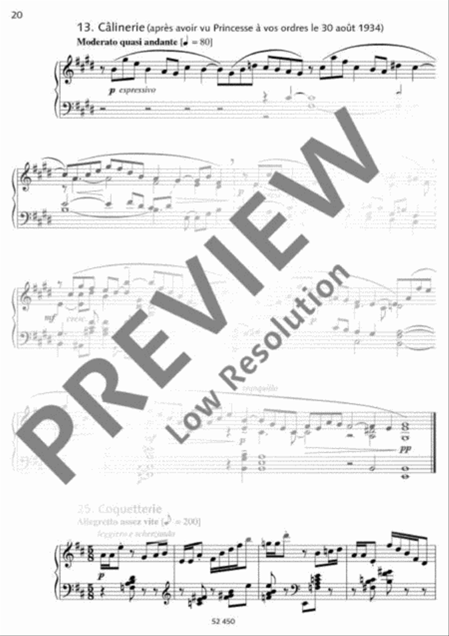Le Portrait de Daisy Hamilton Piano Solo scores gallery preview page 21