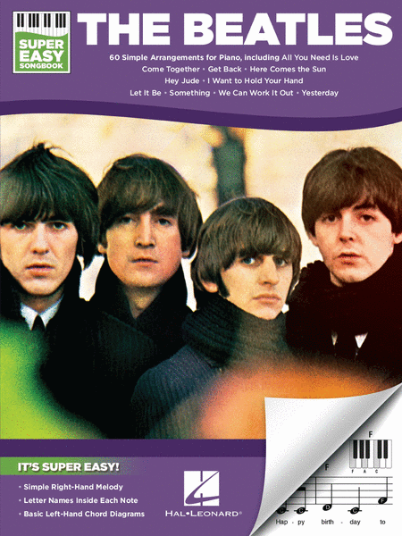The Beatles – Super Easy Songbook by The Beatles Easy Piano - Sheet Music