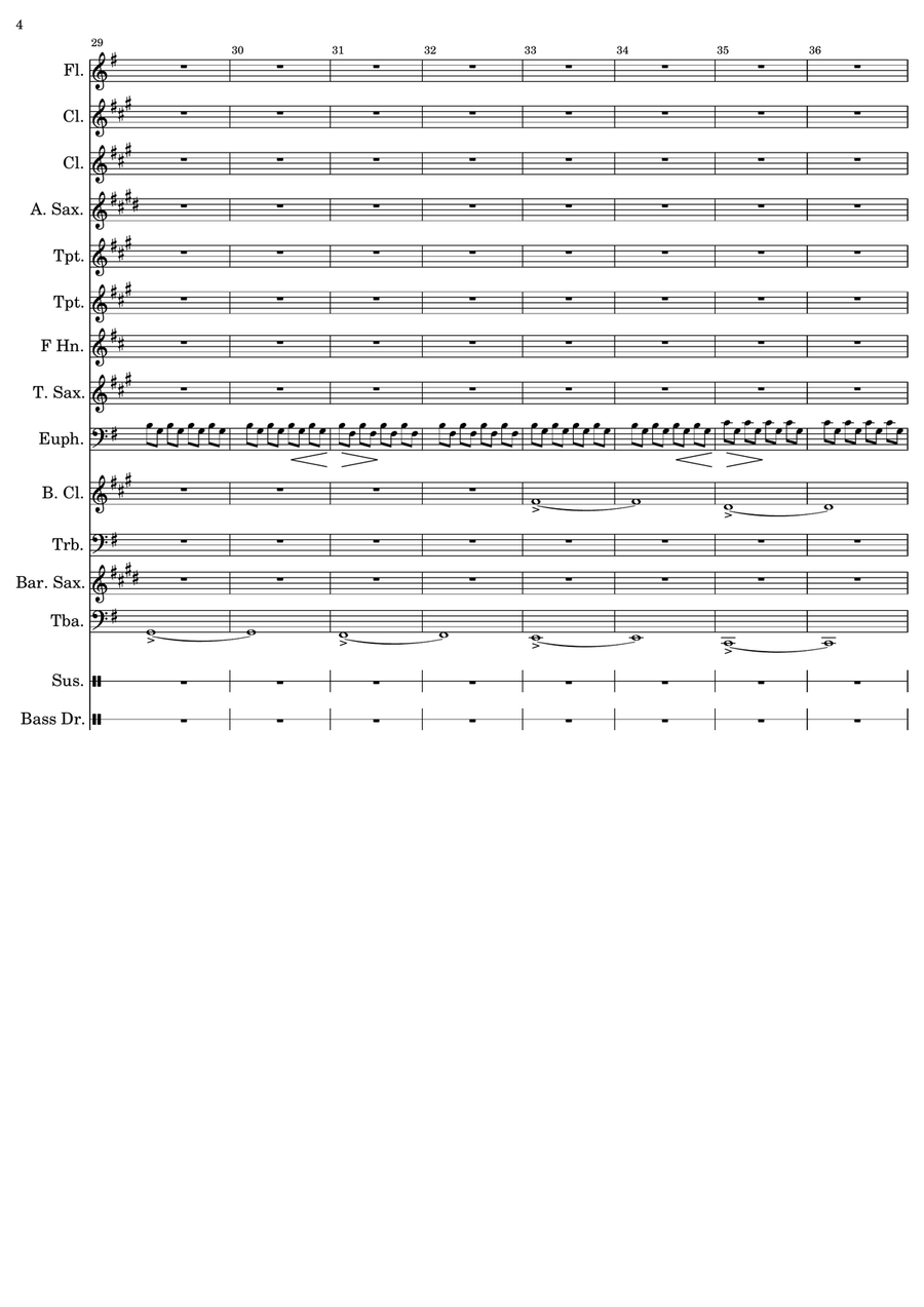 Sunshine (adagio In D Minor) Small Ensemble scores gallery preview page 4