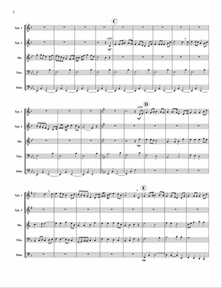 Loch Lomond Brass Quintet scores gallery preview page 2