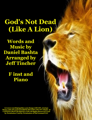 Like A Lion (God's Not Dead)