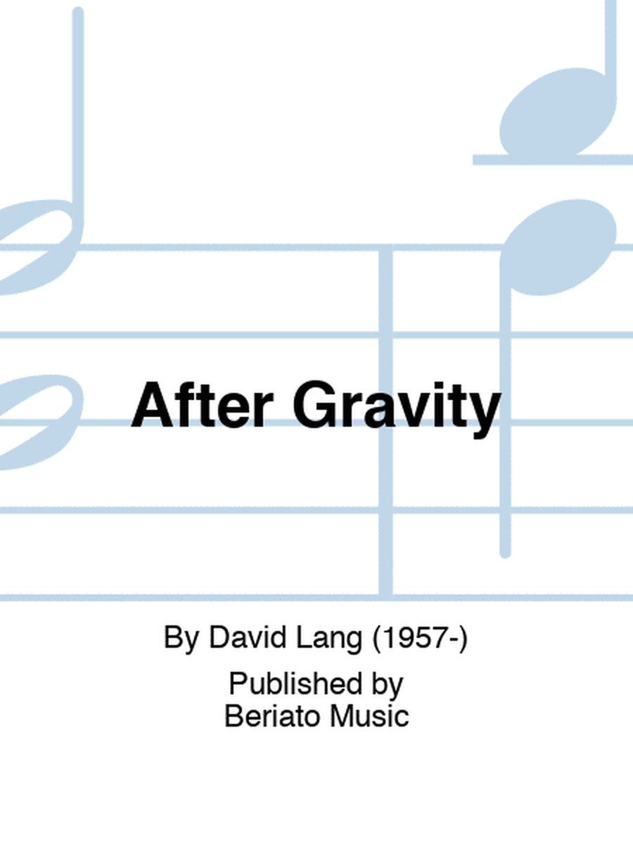 After Gravity