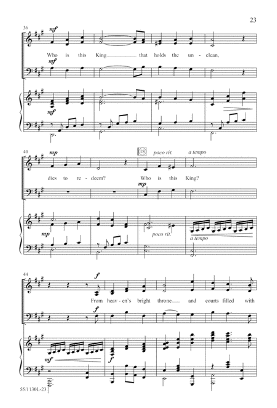 Journey to the Cross 3-Part scores gallery preview page 24