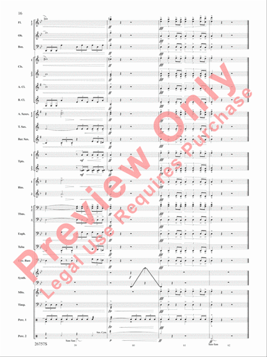 Video Games Live -- Part 1 Concert Band scores gallery preview page 17