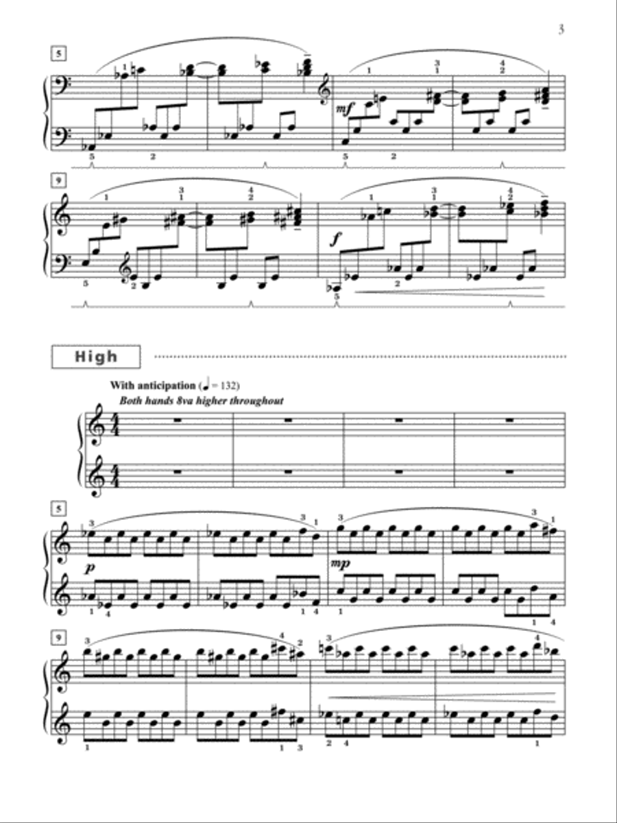 Triumphant Journey - Piano Trio (1 Piano, 6 Hands) Piano Solo scores gallery preview page 2