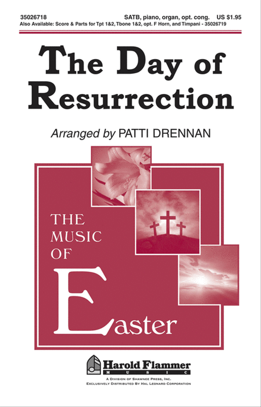 The Day of Resurrection 4-Part scores gallery preview page 1