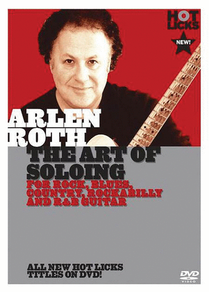 Book cover for Arlen Roth - The Art of Soloing