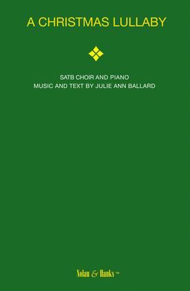 Book cover for A Christmas Lullaby (SATB) - Ballard