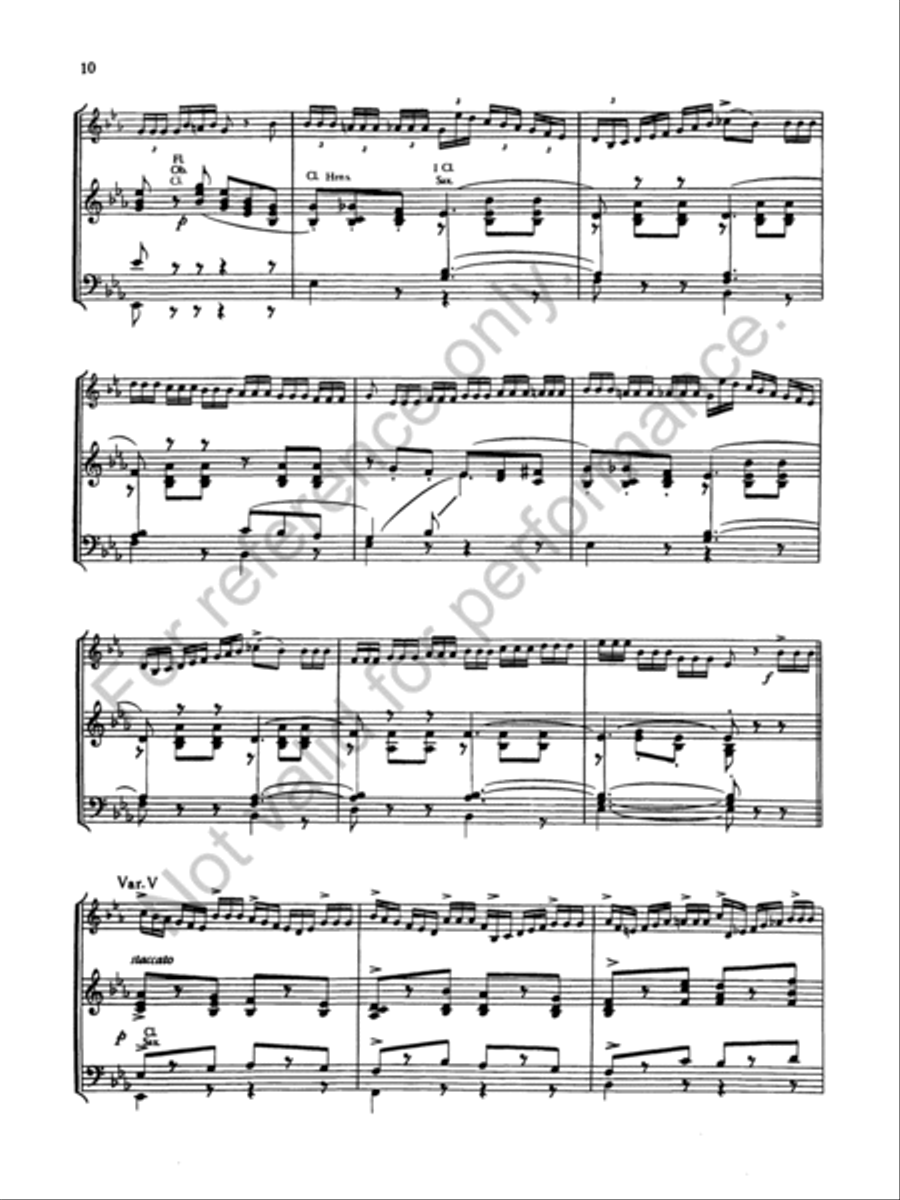 Carnival of Venice Concert Band scores gallery preview page 11