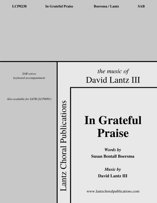 Book cover for In Grateful Praise