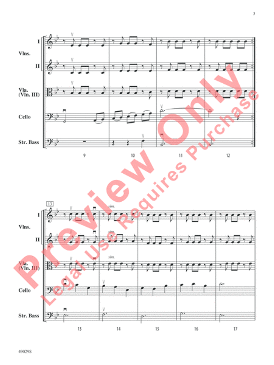 Everyone's Guide to the String Orchestra String Orchestra scores gallery preview page 4