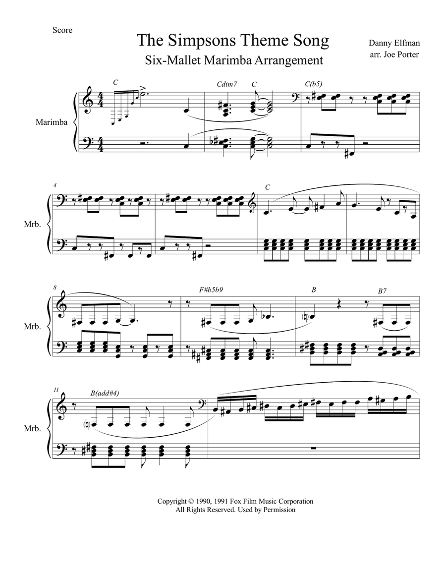 Theme From The Simpsons image number null