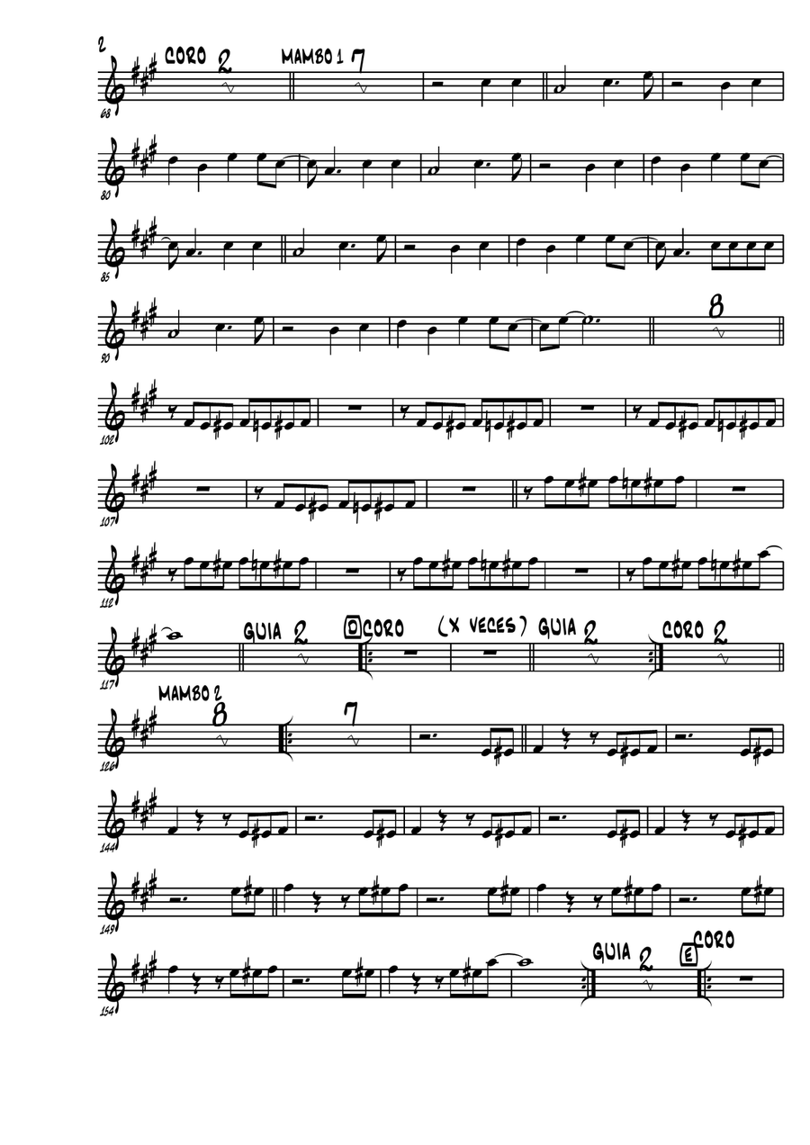 El Gran Combo - Brujeria Full Orchestra scores gallery preview page 5