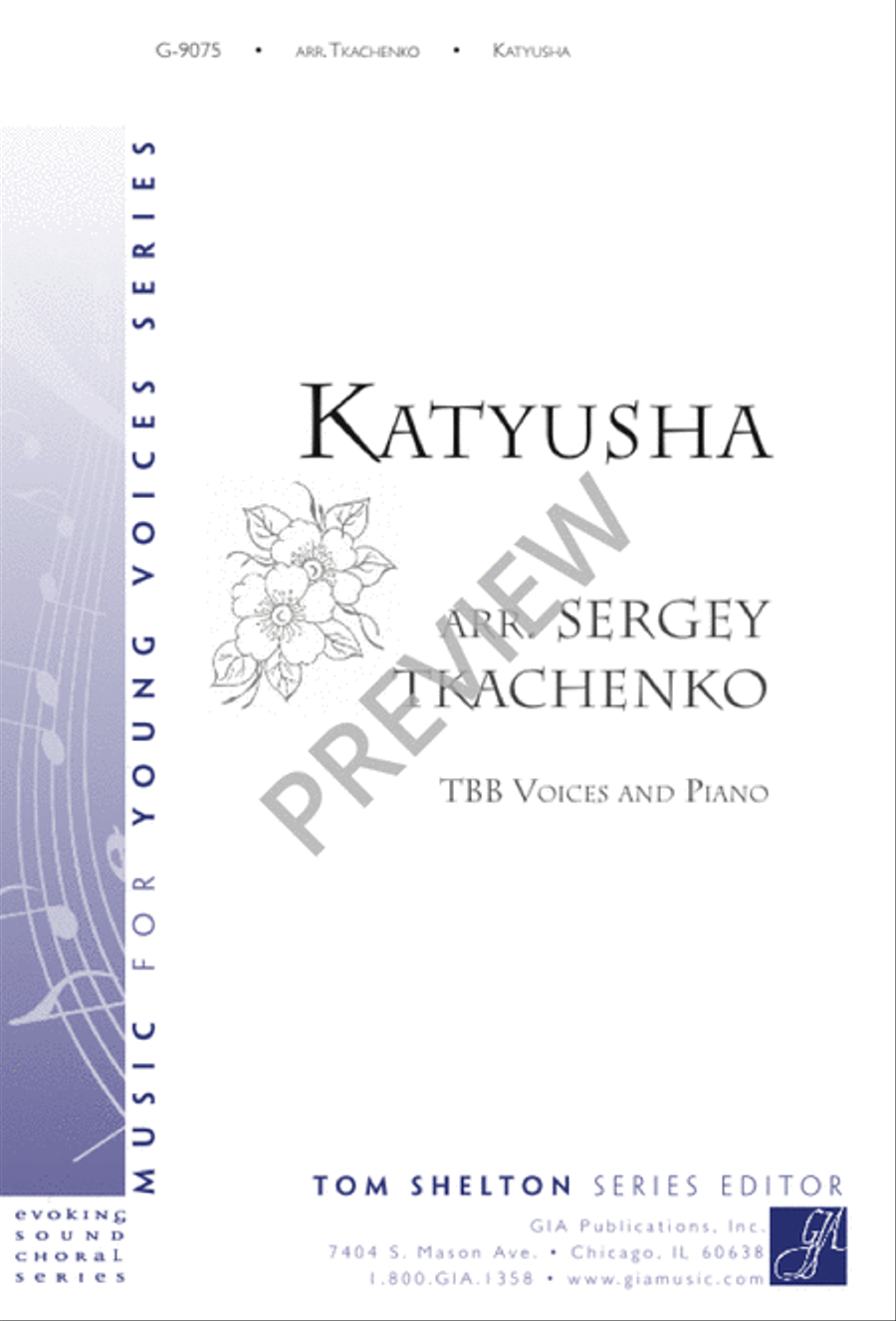Katyusha 3-Part scores gallery preview page 2