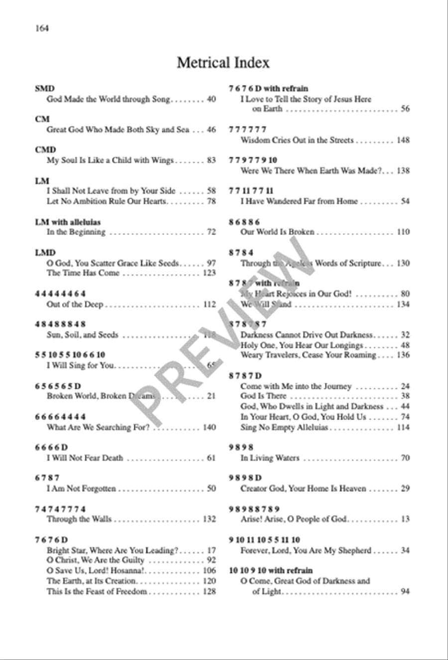 Sing No Empty Alleluias Sacred scores gallery preview page 150