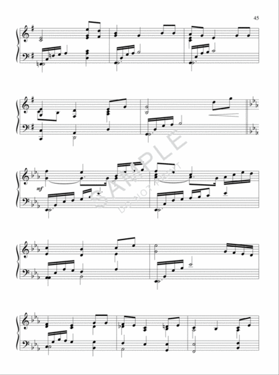 Enduring Praise Piano Solo scores gallery preview page 3