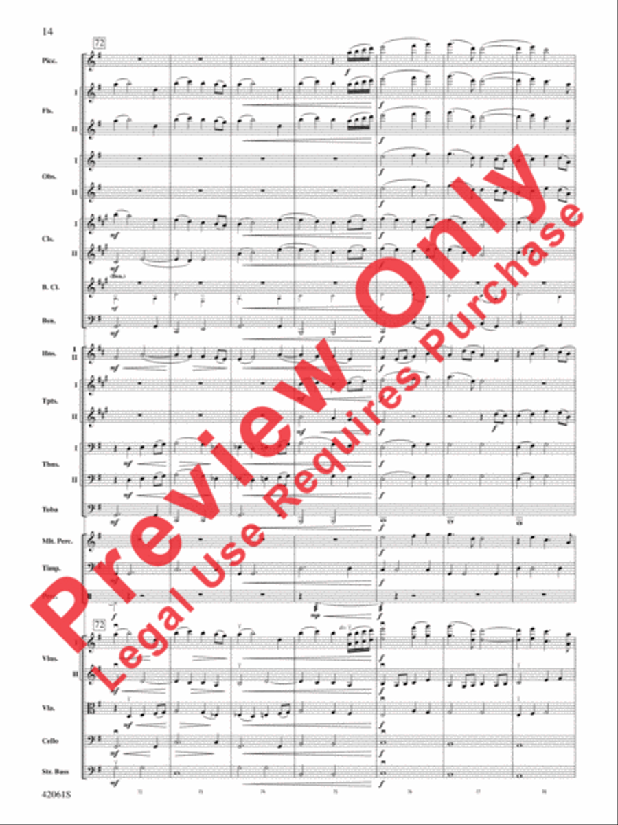 South County Sketches Full Orchestra scores gallery preview page 15