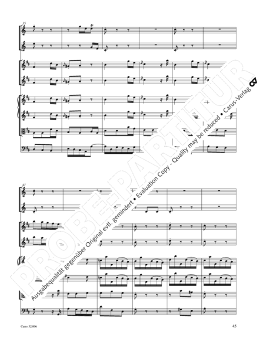 Gesamtausgabe Band 6 (Orchestermusik III: Sinfonien) Orchestra scores gallery preview page 62