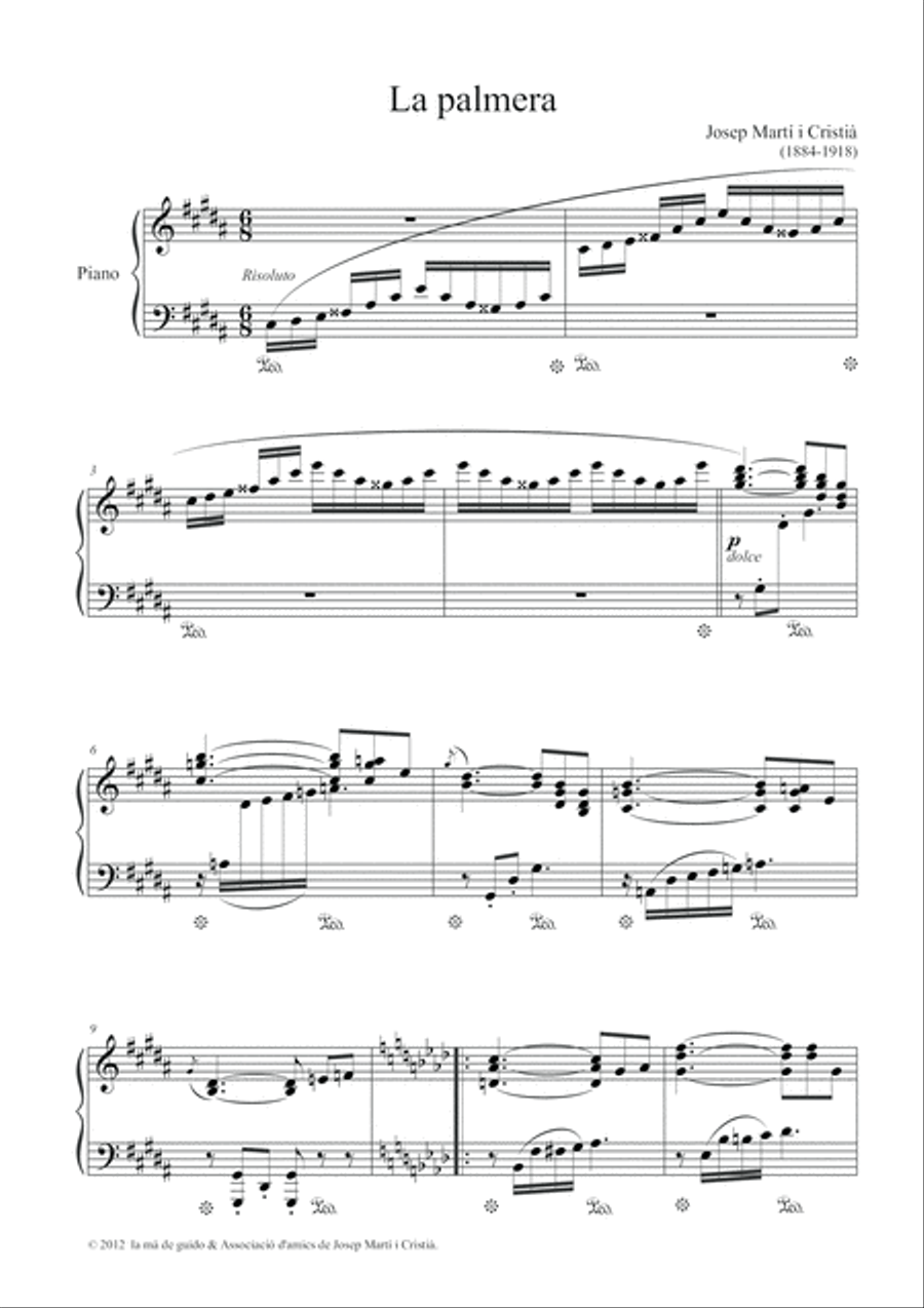 Siluetes Piano Solo scores gallery preview page 5