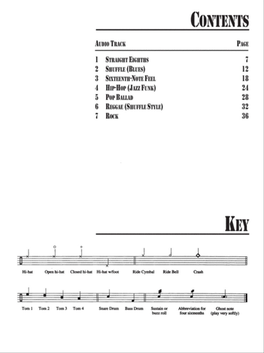 Ultimate Play-Along Drum Trax Dave Weckl, Level 1, Volume 2 Drum Set scores gallery preview page 2